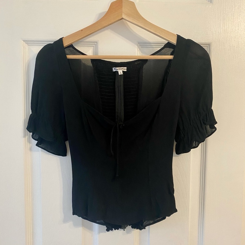 Reformation Delevon Top